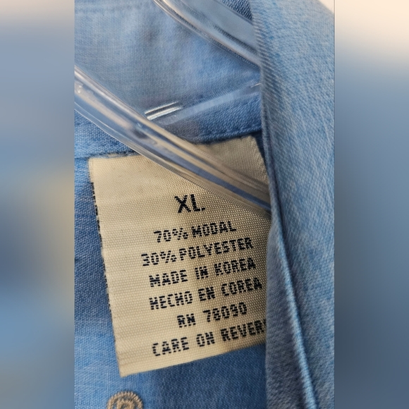 Bamboo Cay Mens Single Palm embroidered Hawaiian‎ Shirt size xl - Picture 6 of 7